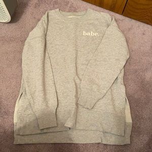 Aerie oversized crewneck
